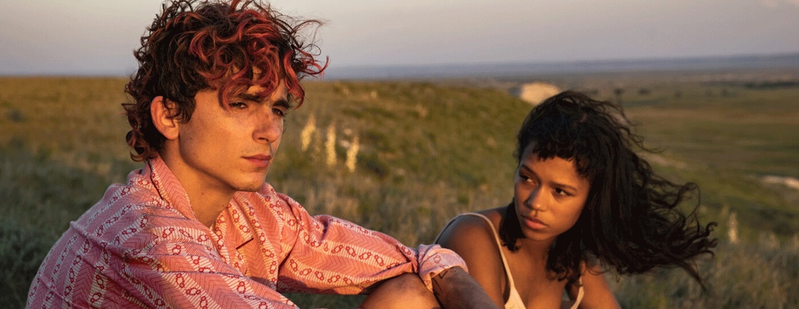 Timothée Chalamet und Taylor Russell in „Bones And All“ (© Warner Bros.)