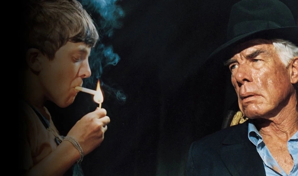 David Bennent und Lee Marvin in „Dog Day“ (© Ascot Filmverleih)