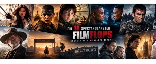 Die 10 spektakulärsten Kassenflops großer Hollywood-Regisseure