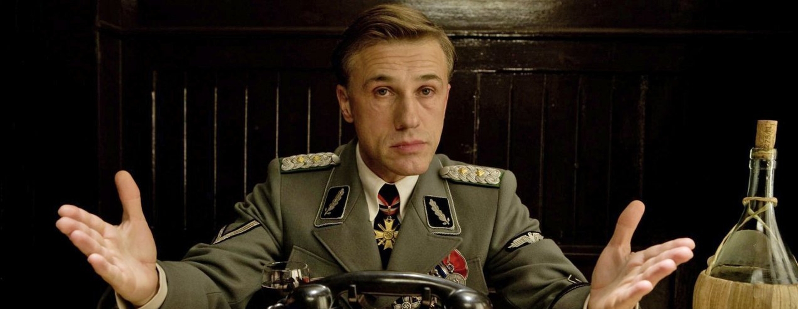Christoph Waltz in „Inglourious Basterds“ (© Universal Pictures)