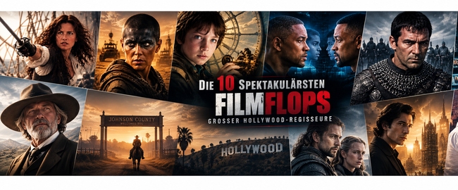 Die 10 spektakulärsten Kassenflops großer Hollywood-Regisseure