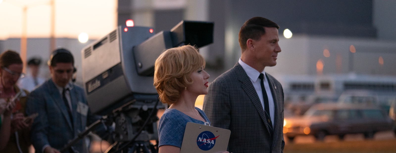 Scarlett Johansson und Channing Tatum in „To The Moon“ (© Sony Pictures)