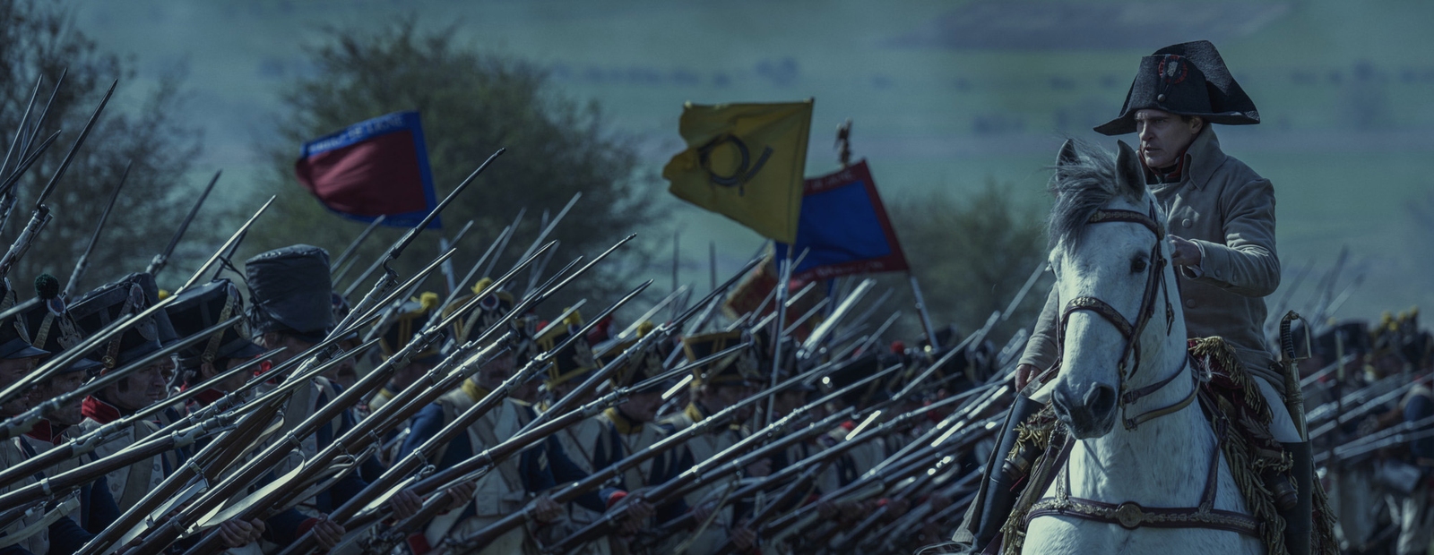 Joaquin Phoenix in „Napoleon“ (© Sony Pictures)