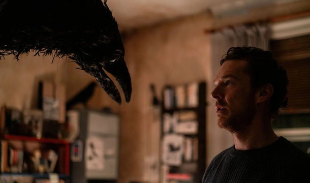 Benedict Cumberbatch in „Das Ding mit Federn“ (© Plaion Pictures)