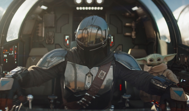 Pedro Pascal in „Star Wars: The Mandalorian & Grogu“ (© Walt Disney)